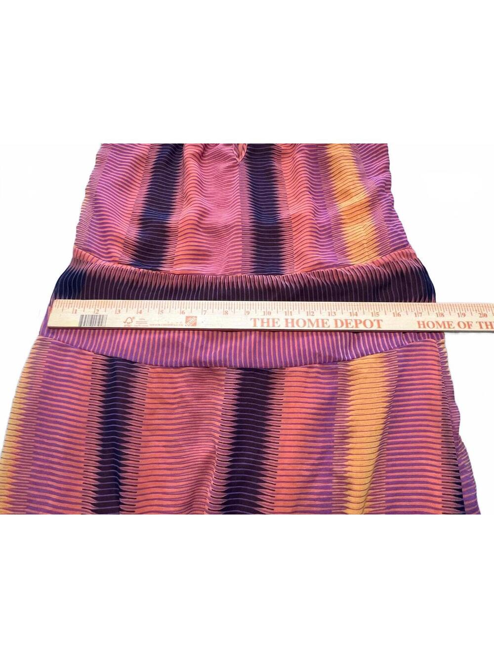 Sanctuary Sunset Striped Halter Maxi Dress. Boho Summer Vacation Chic Size S - Picture 5 of 6